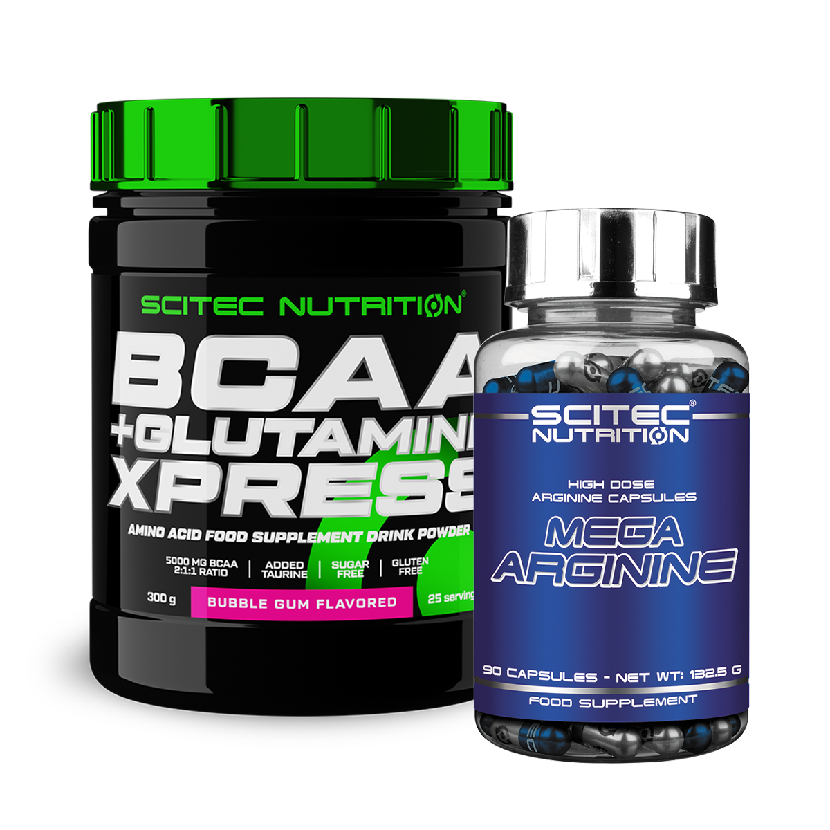 BCAA + Glutamine Xpress + Mega Arginine (set) - Scitec Nutrition